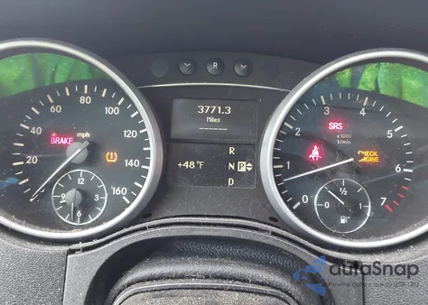 2010 Mercedes-Benz Ml 350 4Matic из США, поврежденный, VIN 4JGBB8GBXAA618099